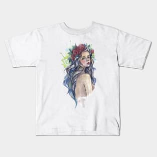 Flower Girl Kids T-Shirt